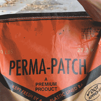 Perma-Patch In Action