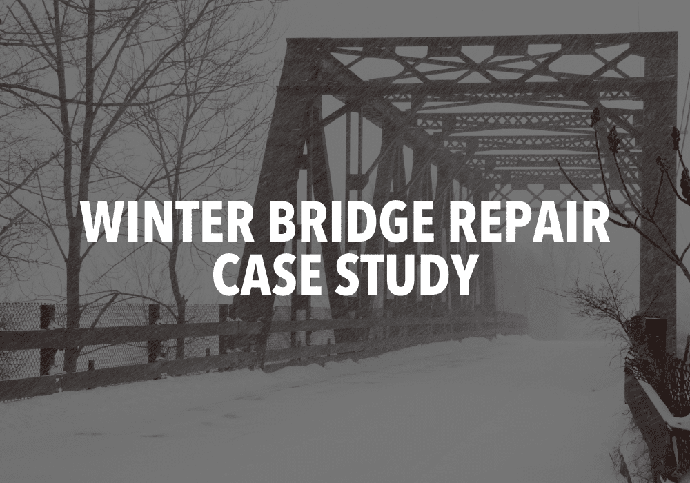 Winter Bridge Repair Blog Header